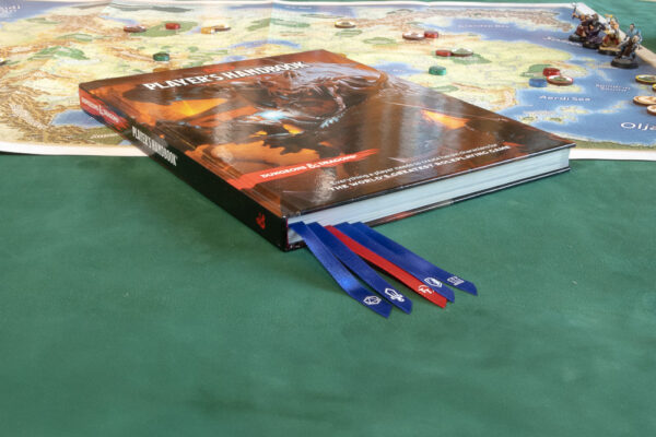 Arcane Ribbon - A Bookmark Designed for TTRPG Books