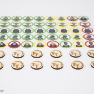 TT Enemy Tokens - 1st Edition Set