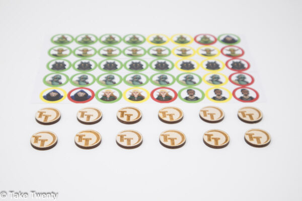 TT Enemy Tokens - 1st Edition Set